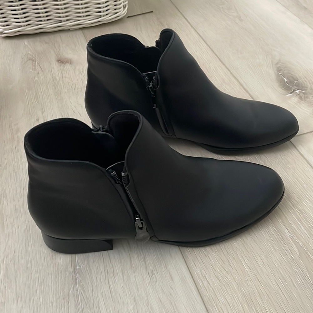 Black Leather Boots